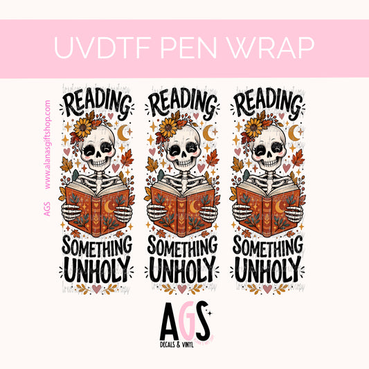 PEN WRAP 086 Reading Something Unholy