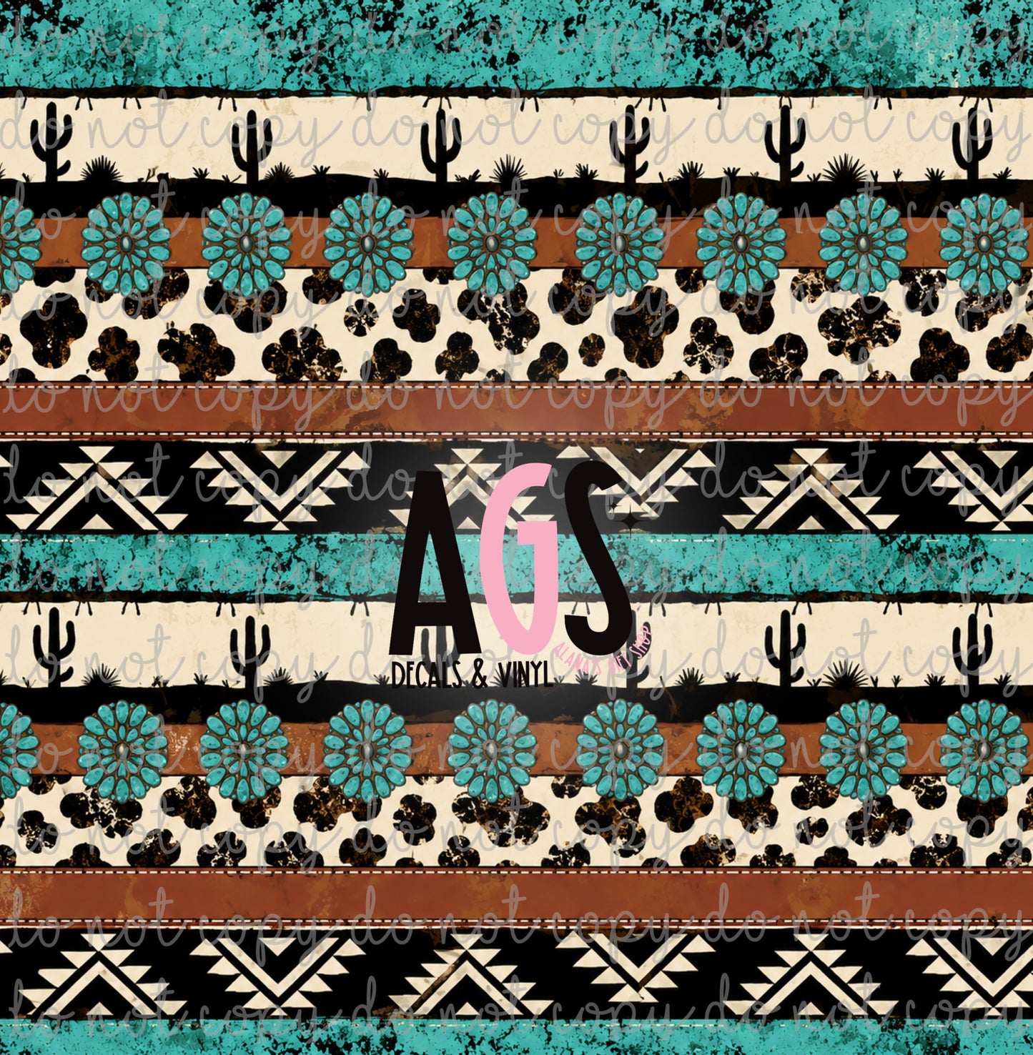 2254 Cowprint Aztec - May Box