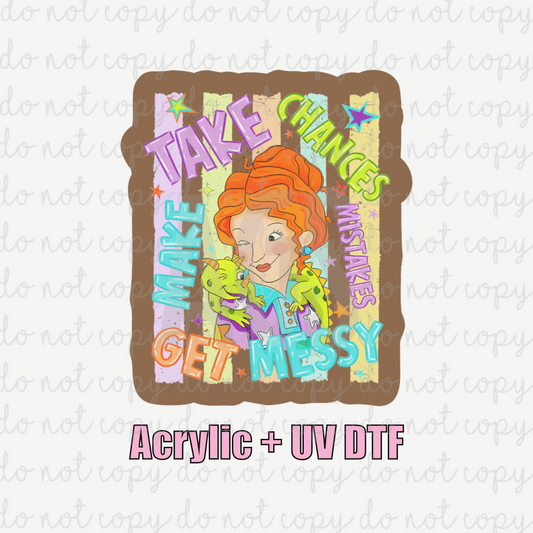 ACRYLIC + UVDTF 01 Take Chances