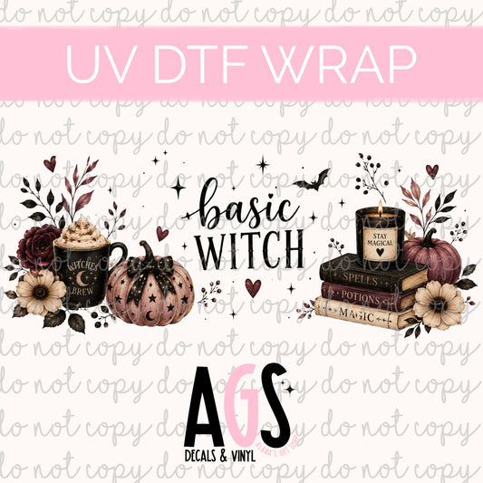 UV DTF WRAP 192 Basic Witch - August Sub Box
