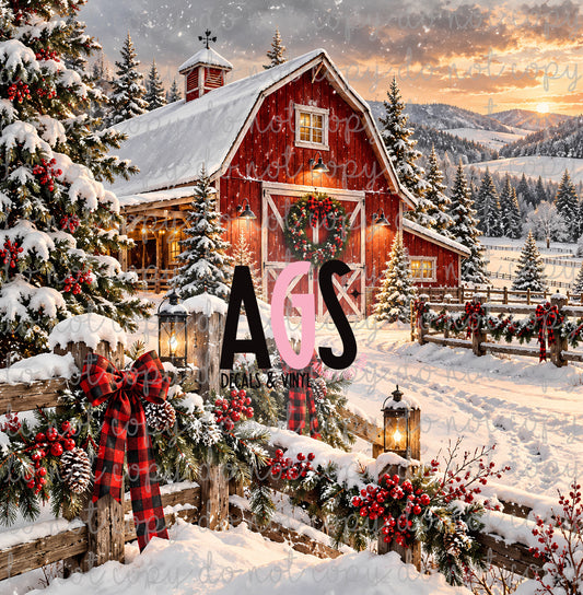 2464 Christmas At The Barn