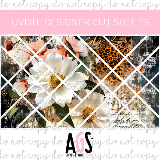 UV DTF DESIGNER CUT SHEETS 03 Love Letters - Crossroads