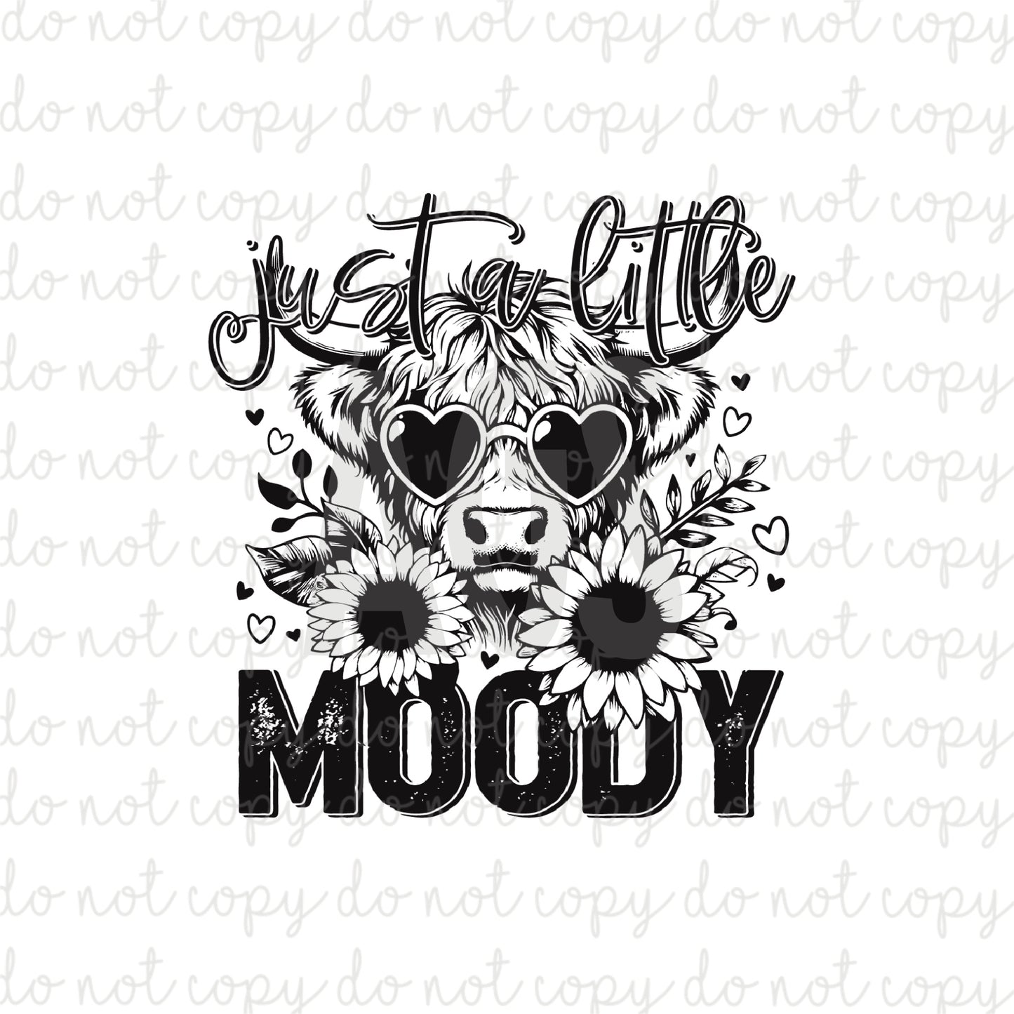 DECAL 092 Just A Little Moody