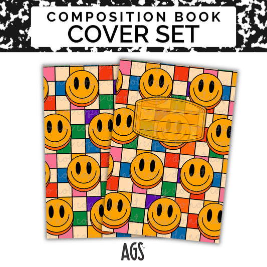 COMPOSITION NOTEBOOK COVER SET - 056 Good Mood Smile