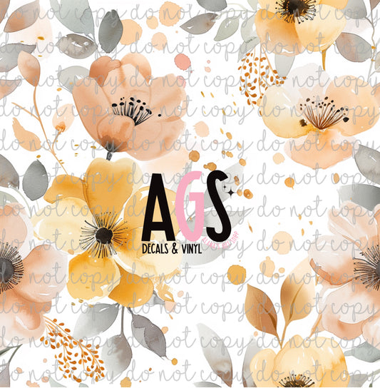 2095 Butter Yellow Flowers