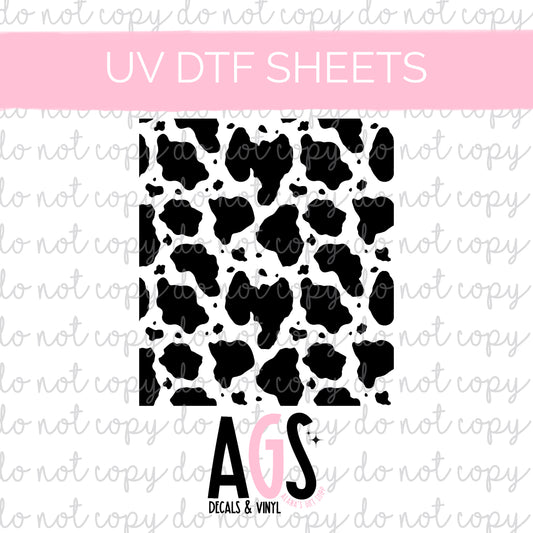 UV DTF SHEET - Cowprint