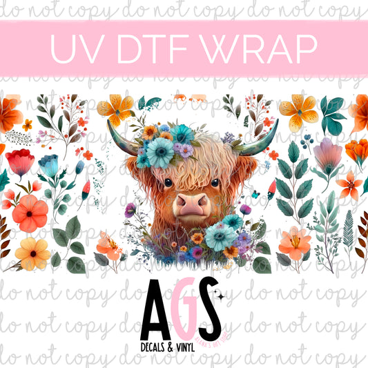 UV DTF WRAP-033 Baby Moo Cow