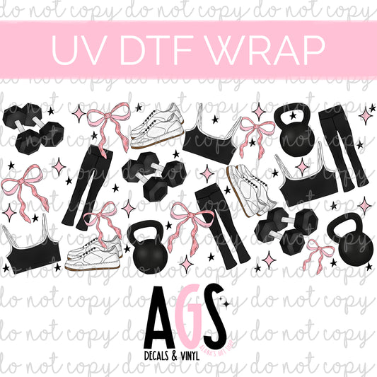 UV DTF WRAP 133 Workout