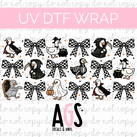 UV DTF WRAP 165 Goose Halloween - July Box
