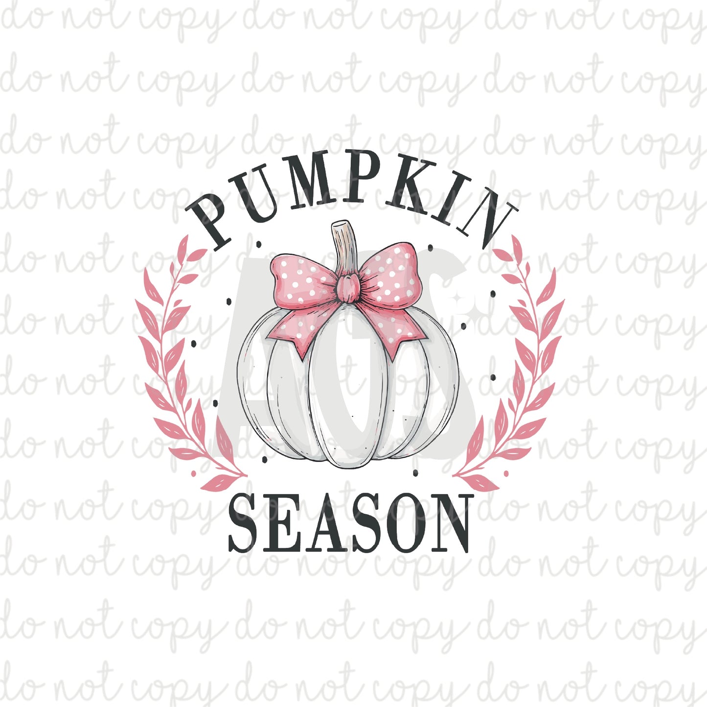 DECAL 017 Pumpkin Season
