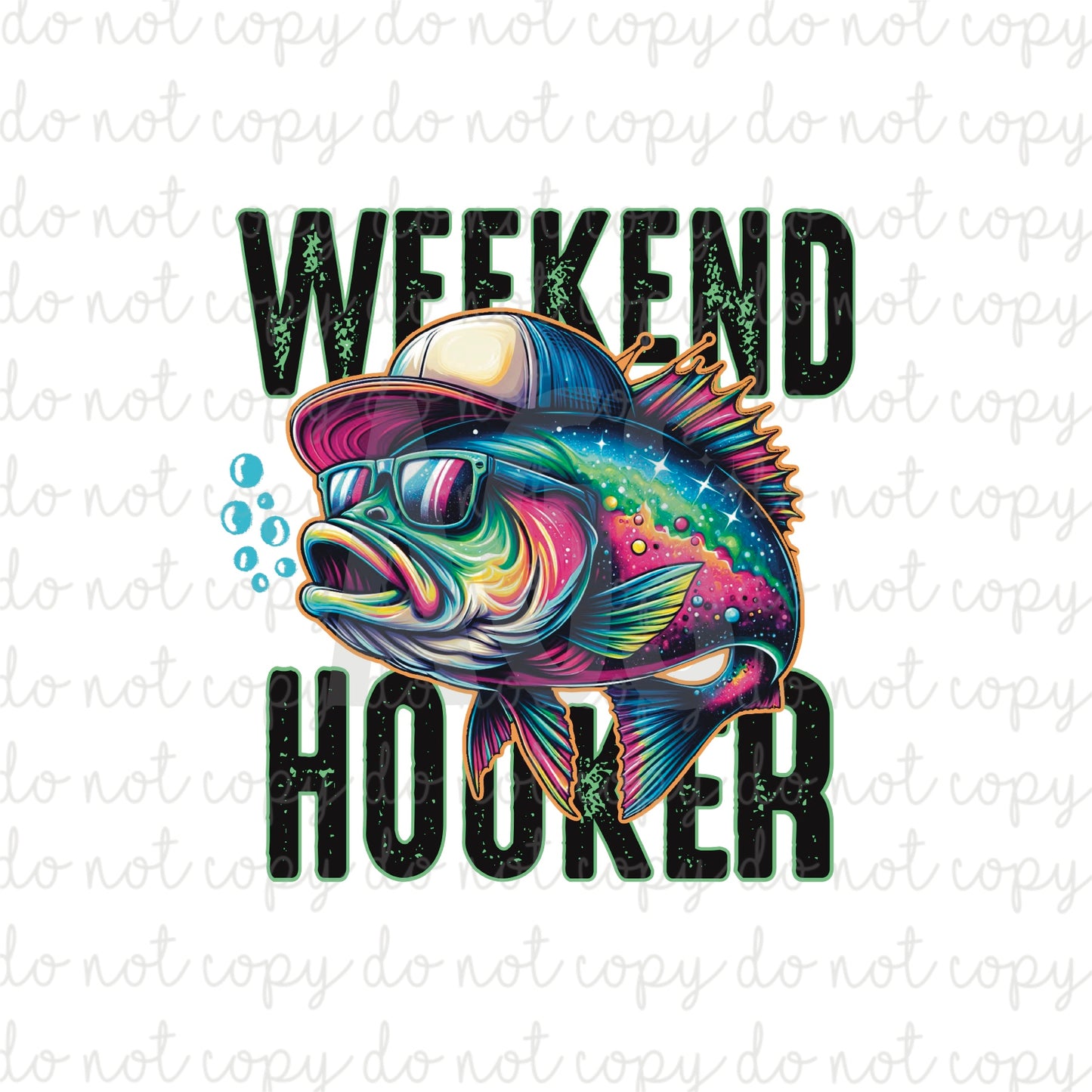 DECAL 128 Weekend Hooker