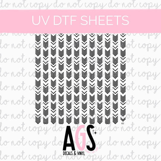 UV DTF SHEET 046 Chevron