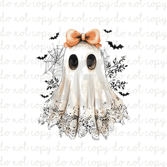 DECAL 182 Lace Coquette Ghost