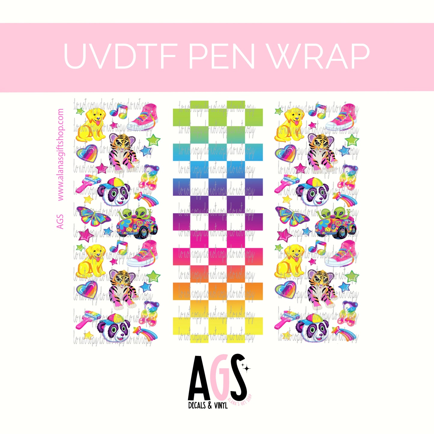 PEN WRAP 072 Rainbow Frank