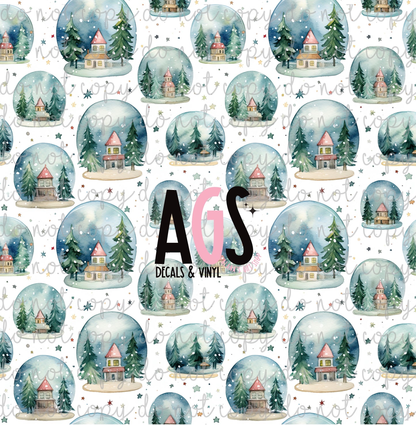 1334 Winter Snow Globe