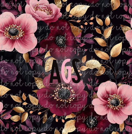 1991 Ruby Pink Blooms