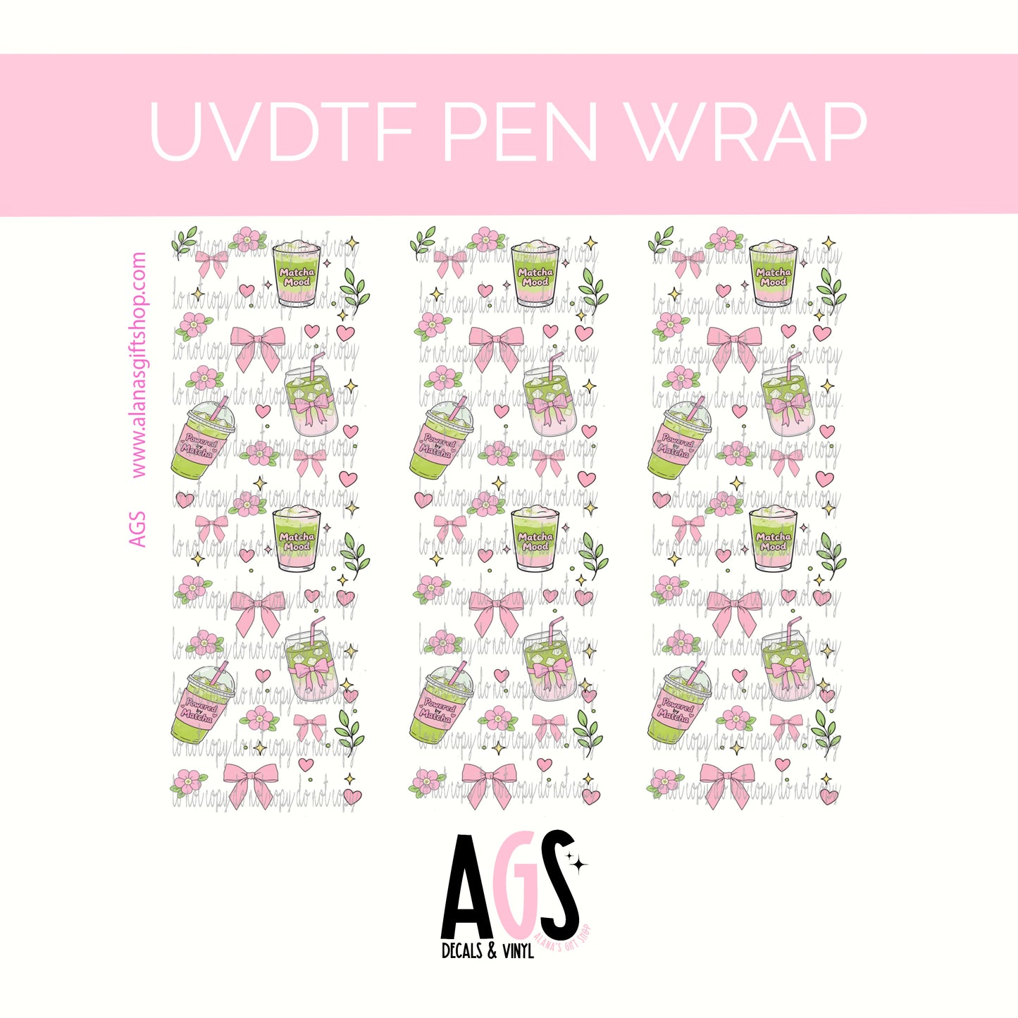 PEN WRAP 062 Matcha Girl