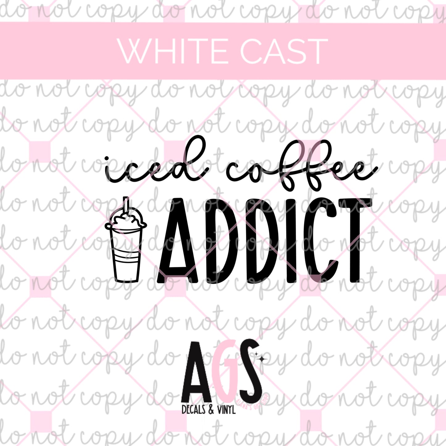 WC-569 Iced Coffee Addict