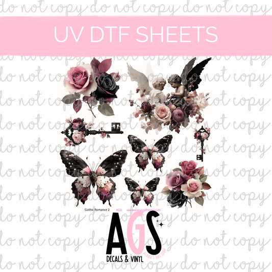 UV DTF SHEET 100 Gothic Romance 2