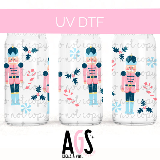 UV DTF WRAP-008 Pink Nutcrackers