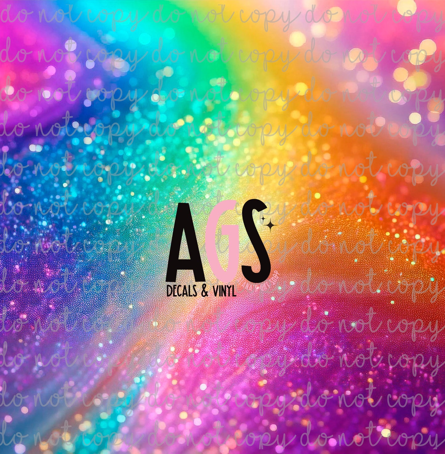 1726 Rainbow Glitter