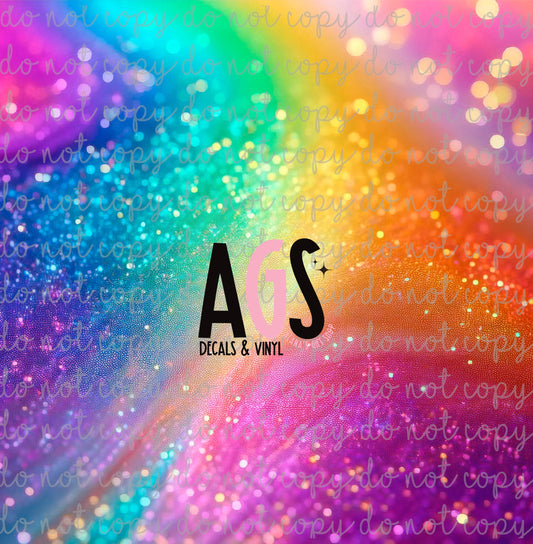 1726 Rainbow Glitter