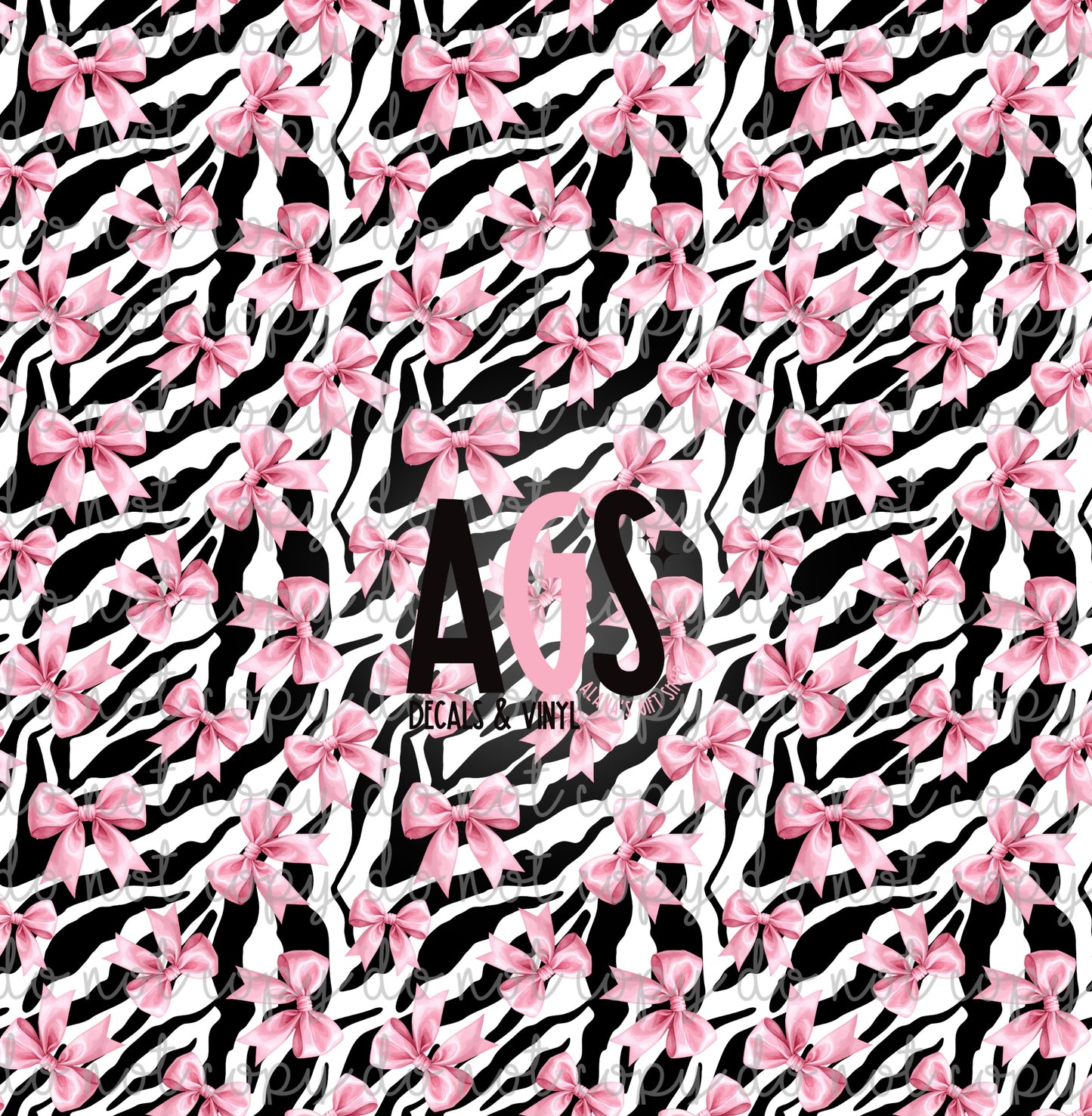2204 Bows & Zebra