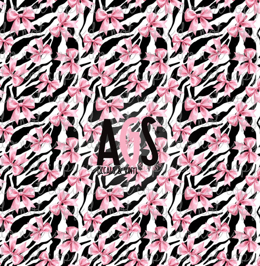 2204 Bows & Zebra