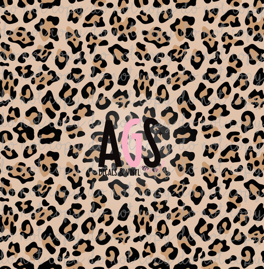 1327 Tan Leopard