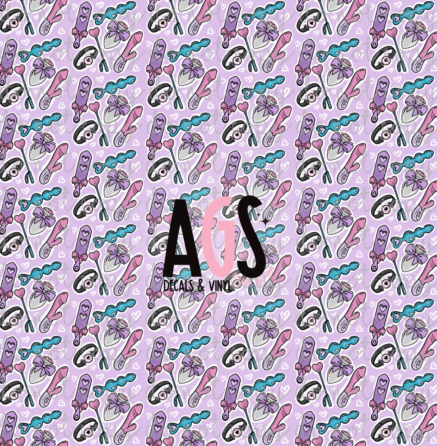 1644 Naughty Toys Blue/Purple