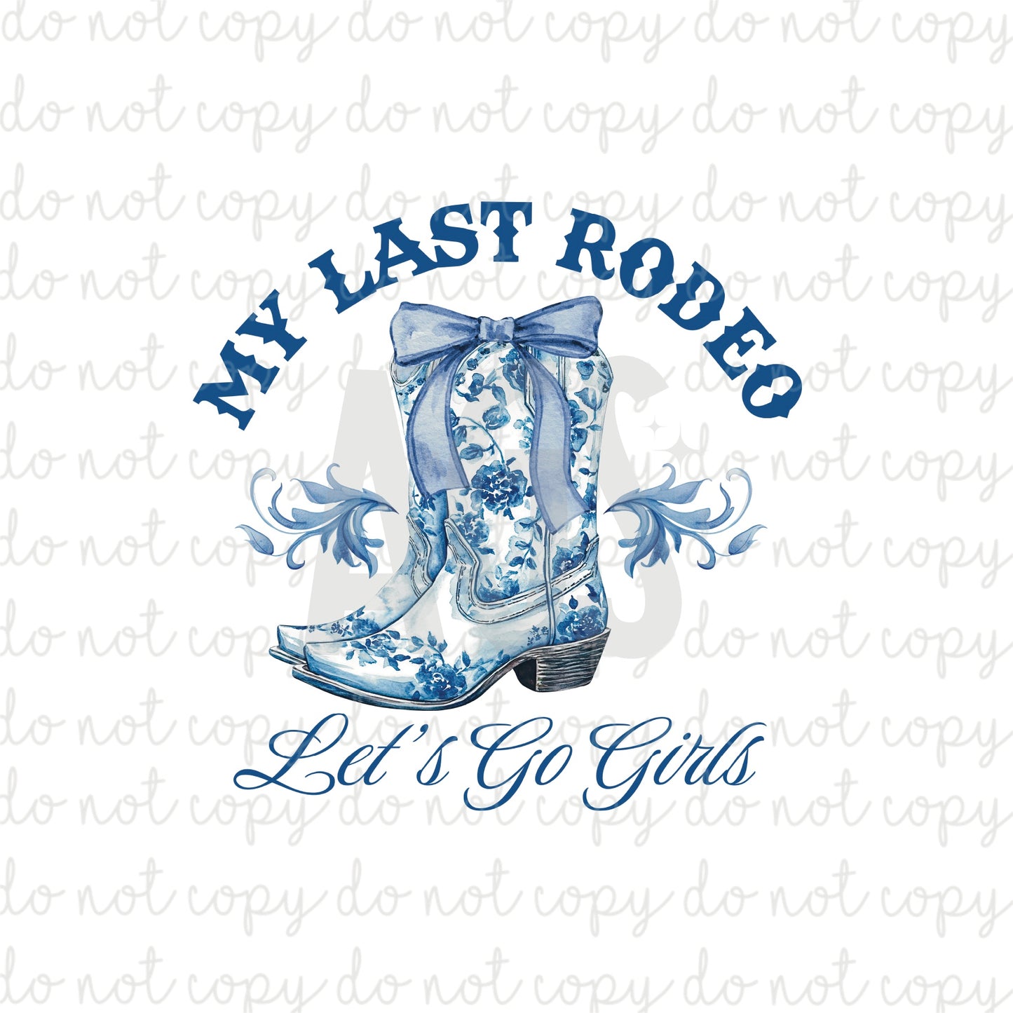 DECAL 096 My Last Rodeo
