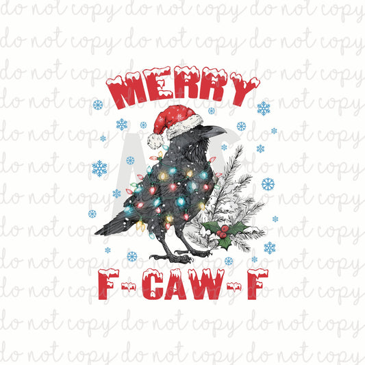 DECAL 099 Merry F-Caw-F