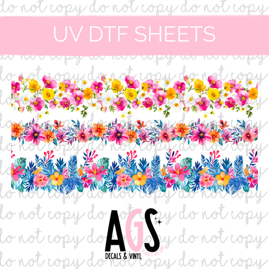 UV DTF SHEET 060 Flower Bands - May Box