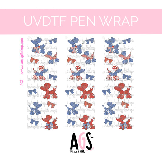 PEN WRAP 041 - Balloon Dog USA
