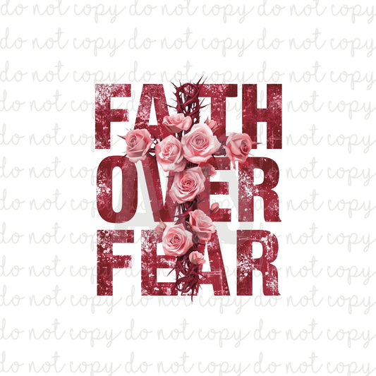 DECAL 114 Faith Over Fear