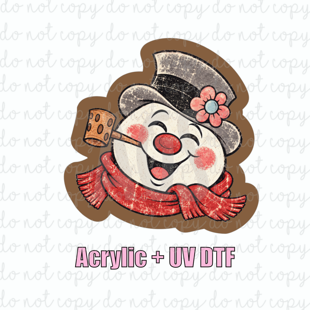 ACRYLIC + UVDTF B2 Frosty