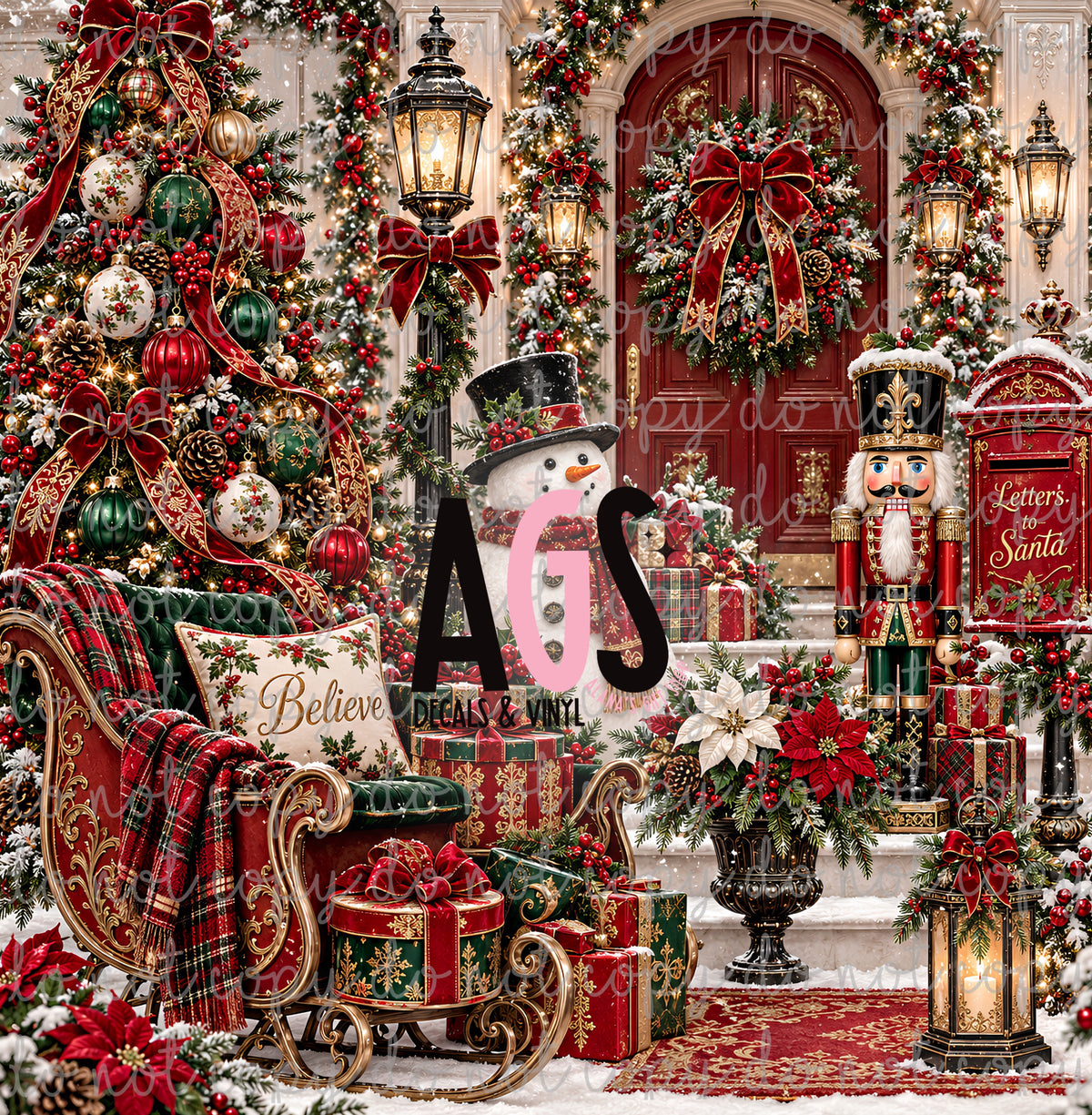2448 Christmas At The Manor
