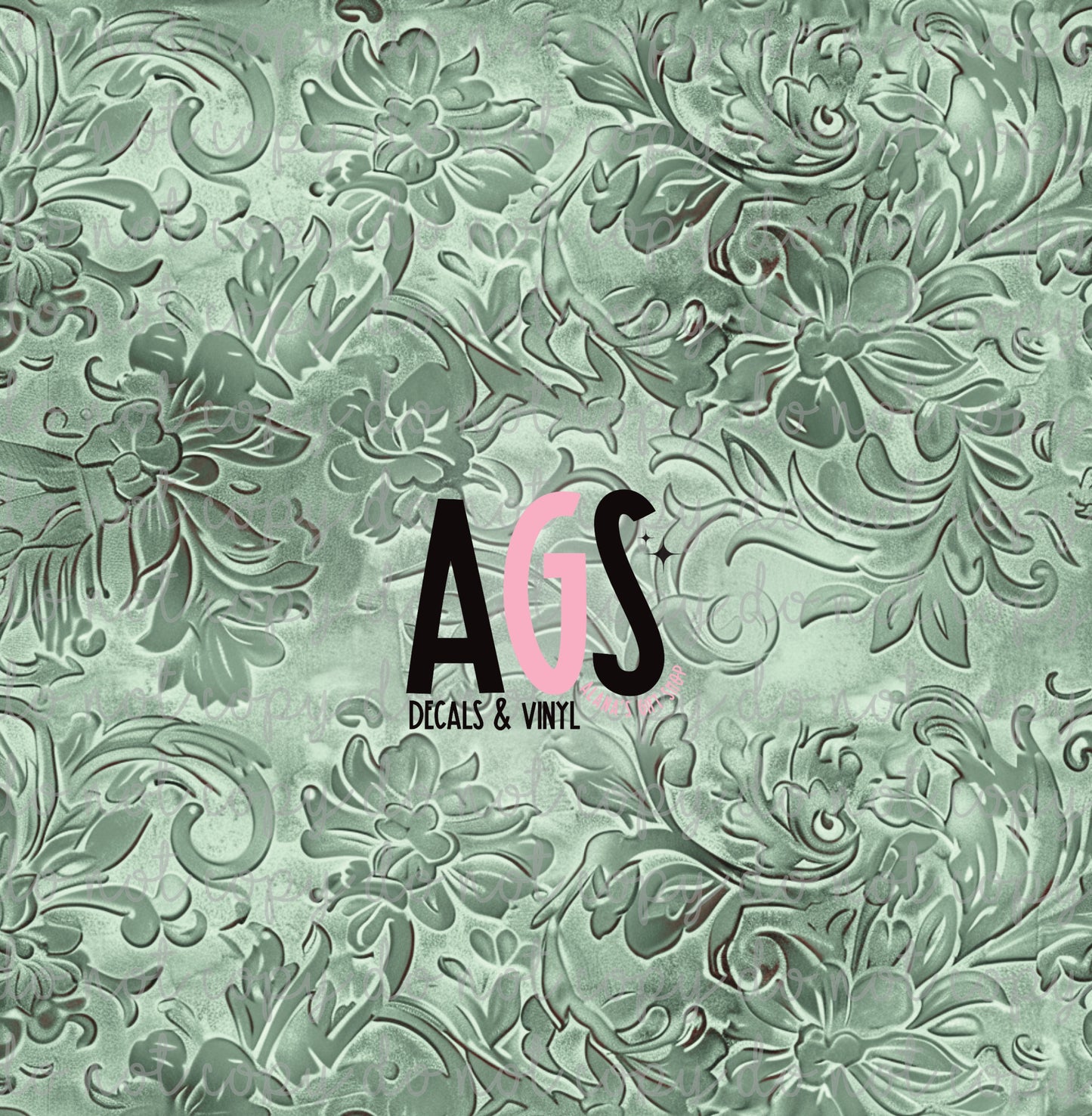 2089 Embossed Leather Feb Box