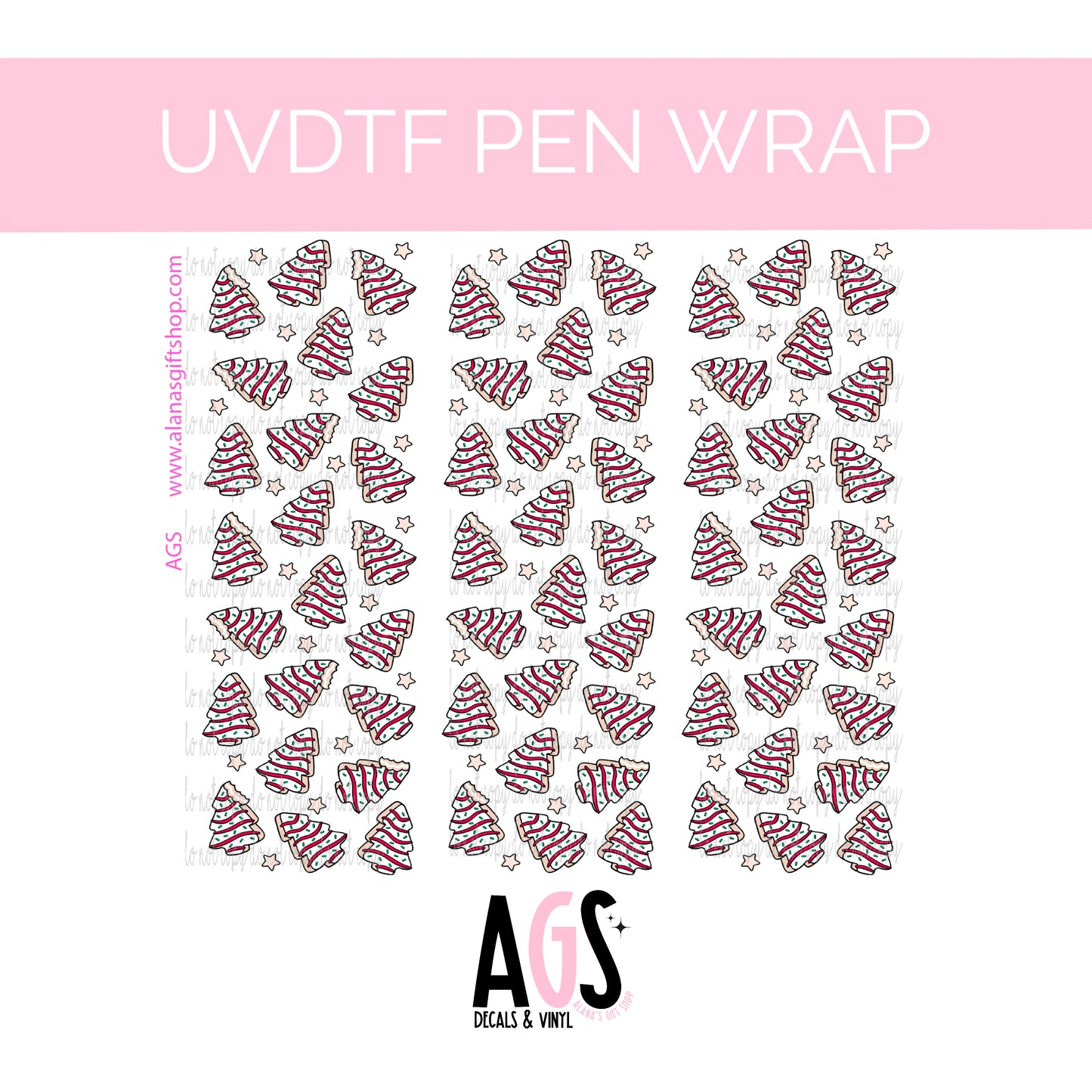 PEN WRAP 061 - Tree Cakes