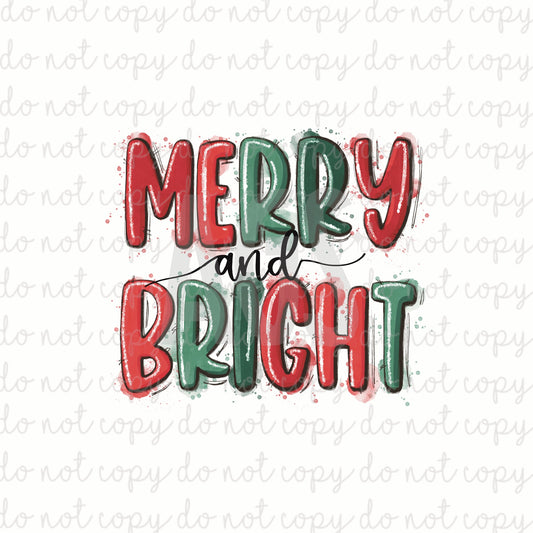 DECAL 200 Merry & Bright
