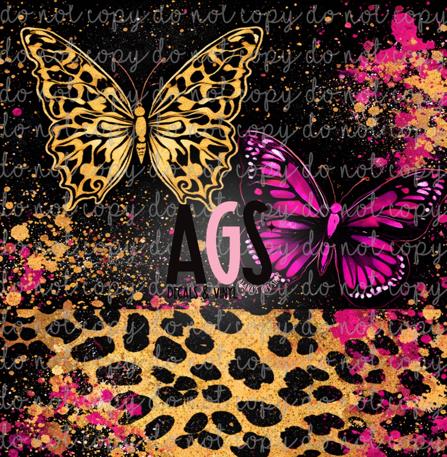 2157 Distressed Golden Flutter