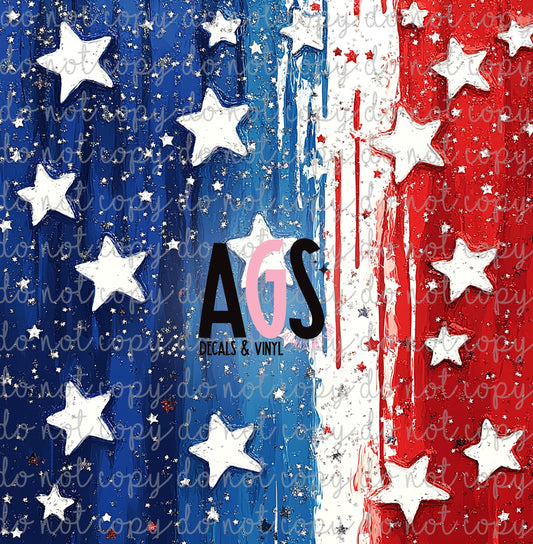 1752 Painted Stars & Stripes