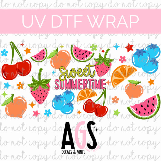 UV DTF WRAP 079 Sweet Sumertime
