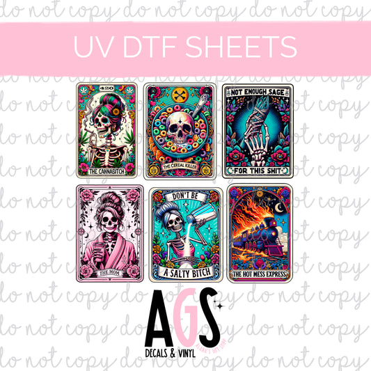 UV DTF SHEET Tarot Cards 2