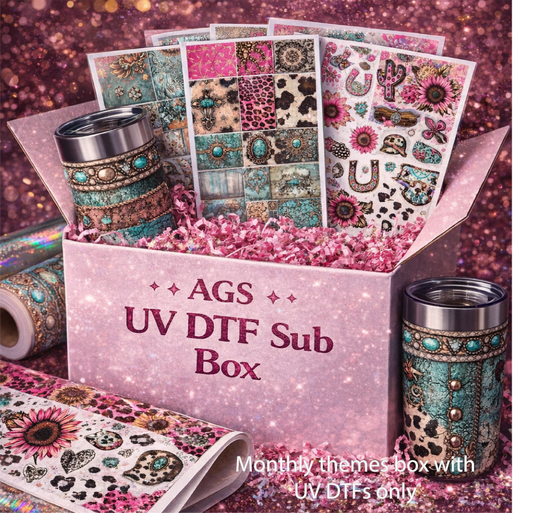 AGS UV DTF Sub Box •ORDER SEPARATELY•
