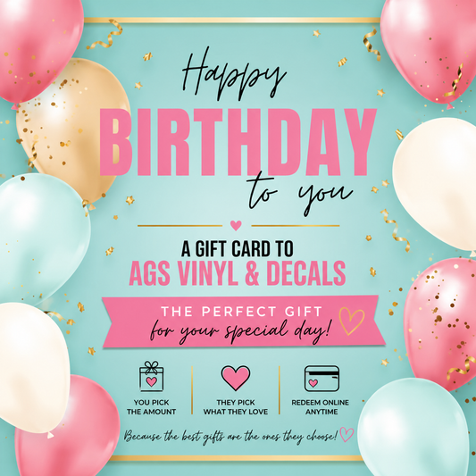 Gift Card - Happy Birthday