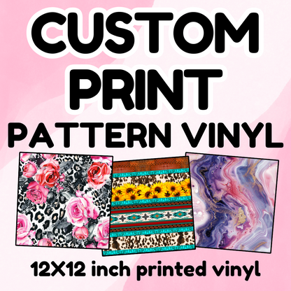 CUSTOM VINYL SHEETS - You upload your image to be printed