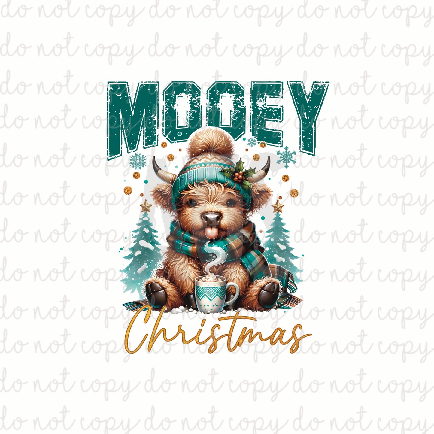 DECAL 185 Mooey Christmas
