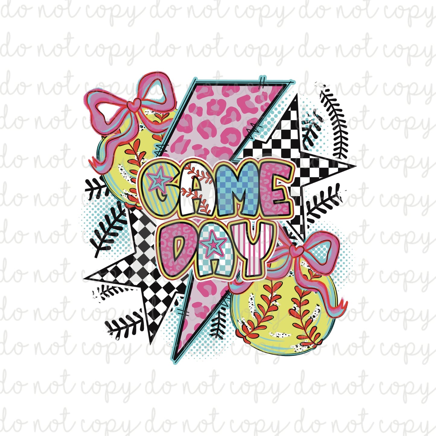DECAL 140 Game Day Softball
