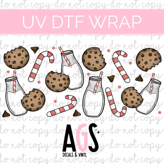 UV DTF WRAP 105 Milk & Cookies